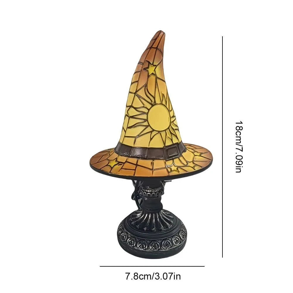 Lampe chapeau de sorcière féerique cadeau Halloween décoration gothique — Mon Univers - Mes Lumières