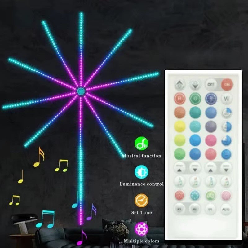 Bande lumineuse led feu d'artifice Bluetooth | SyncLight - Mon Univers - Mes Lumières