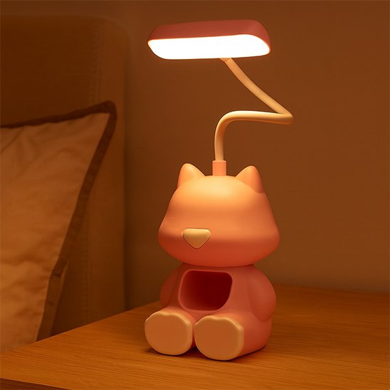 Lampe de bureau | Chat LED Kawaii - Mon Univers - Mes Lumières