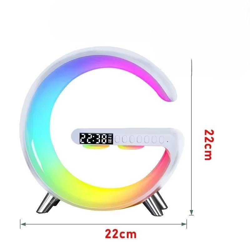 Lampe de chevet LED intelligente | Multifonction avec chargeur sans - fil - Mon Univers - Mes Lumières