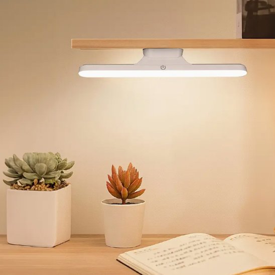 Lampe de bureau LED magnétique et rechargeable | Luminate