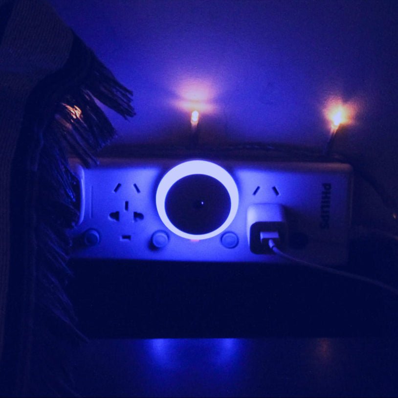 Veilleuse LED - SoftGlow™ - Bleu - Mon Univers - Mes Lumières