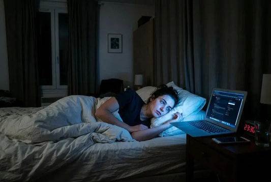 Lumière bleue et sommeil : effets sur la mélatonine et vos nuits - Mon Univers - Mes Lumières