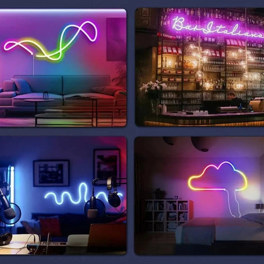 Ambiance RGB dynamique intérieur/extérieur dégradés multicolores