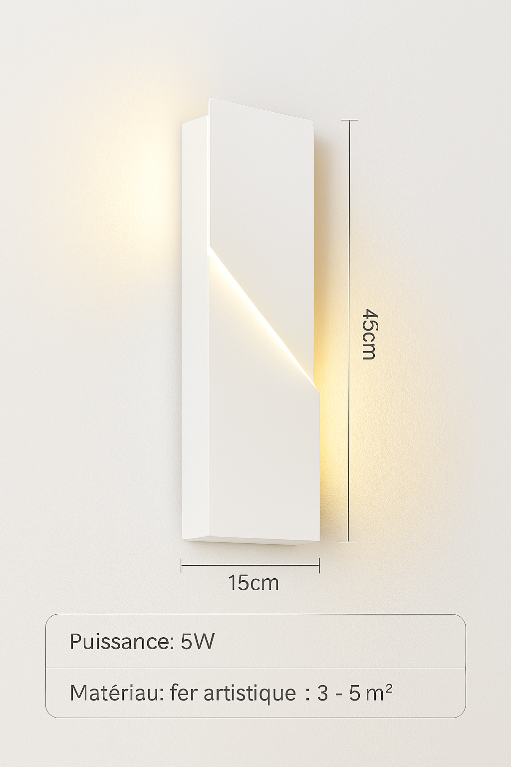 Applique Murale LED - Design Ambiance