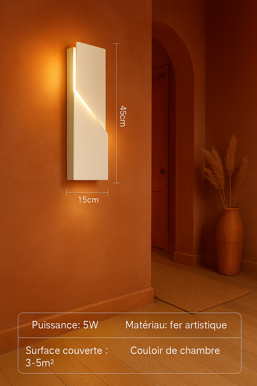 Applique Murale LED - Design Ambiance