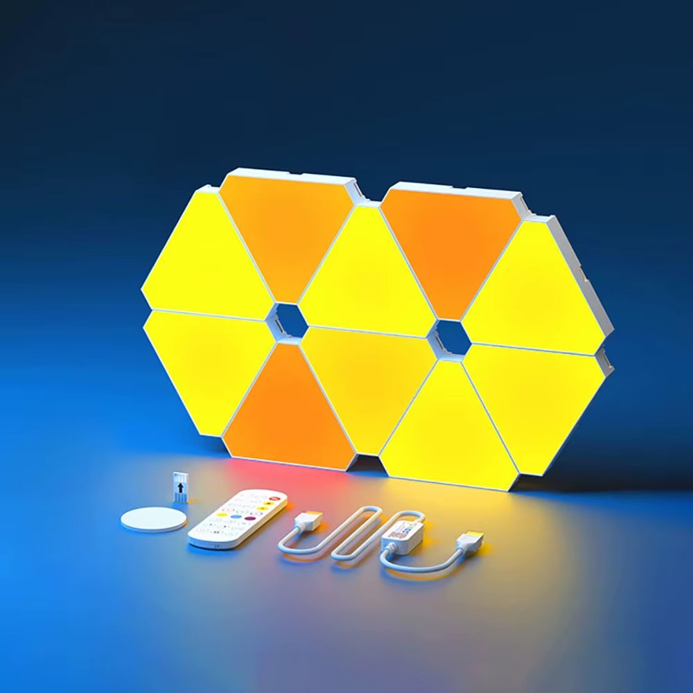 Applique Murale LED RGB Connectée effet lumière chambre ambiance — Mon Univers - Mes Lumières