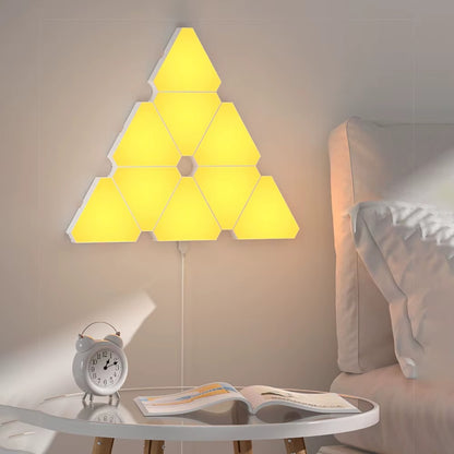 Applique Murale LED RGB Connectée pack multiple installation murale — Mon Univers - Mes Lumières