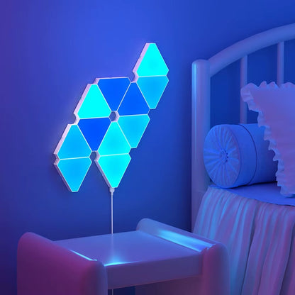 Applique Murale LED RGB Connectée synchronisation musicale couleurs — Mon Univers - Mes Lumières