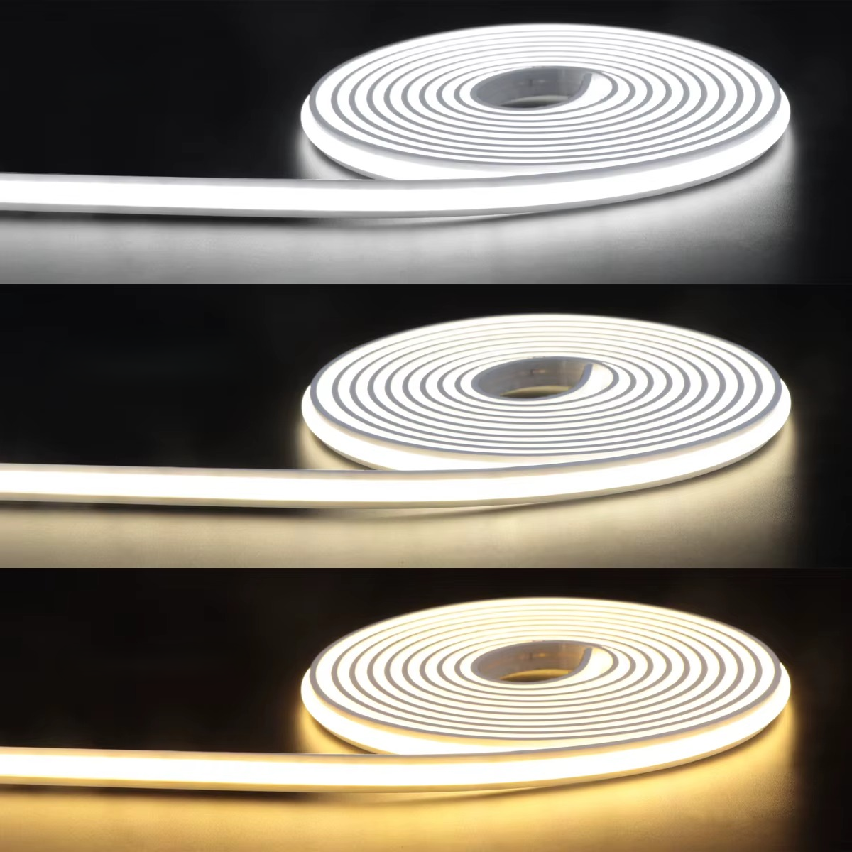Comparatif 3 températures de blanc bande LED COB blanc froid neutre et chaud — Mon Univers - Mes Lumières