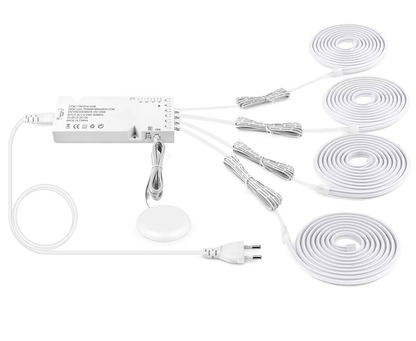 Kit bande LED COB tactile 4 bandes avec transformateur et capteur — Mon Univers - Mes Lumières