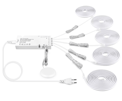 Kit bande LED COB tactile 5 bandes avec transformateur et capteur — Mon Univers - Mes Lumières
