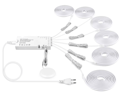 Kit bande LED COB tactile 6 bandes avec transformateur et capteur — Mon Univers - Mes Lumières