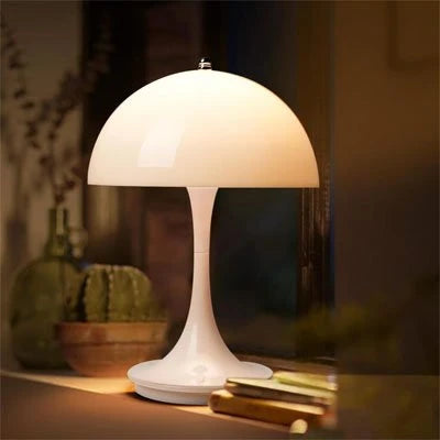 Lampe Champignon Rechargeable Éco-responsable lumière douce protection oculaire ambiance — Mon Univers - Mes Lumières
