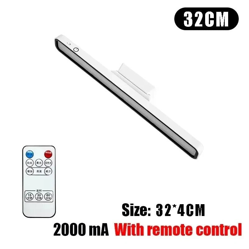 Lampe LED magnétique Luminate 32cm télécommande 2000mA fiche technique fond blanc — Mon Univers - Mes Lumières