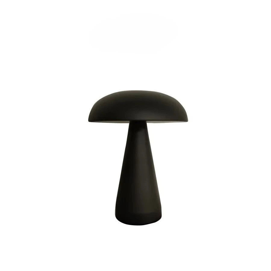 Lampe champignon rechargeable Lumitique coloris noir mat vue produit fond blanc — Mon Univers - Mes Lumières