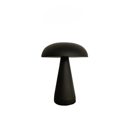 Lampe champignon rechargeable Lumitique coloris noir mat vue produit fond blanc — Mon Univers - Mes Lumières