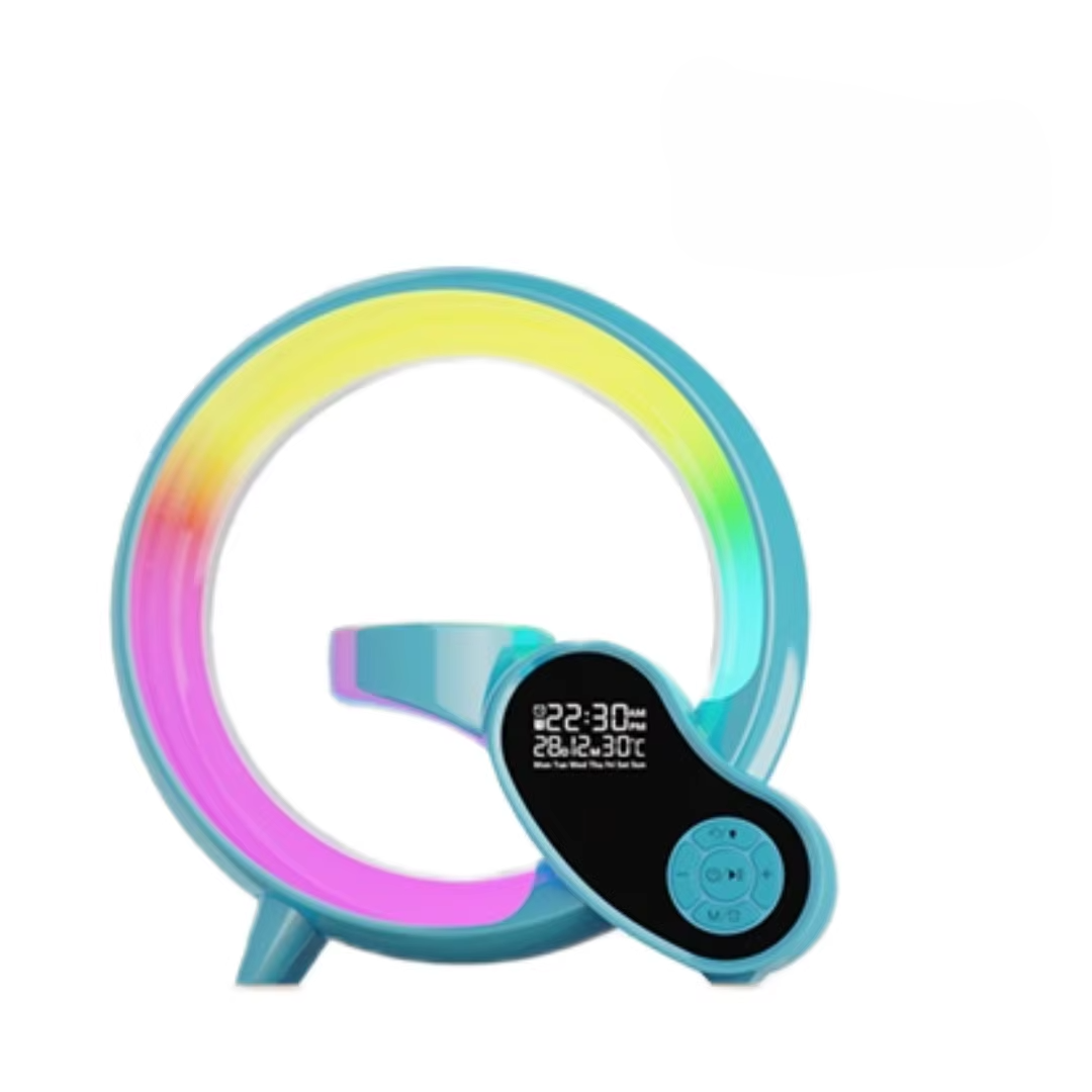 Lampe de chevet Intelligente Multifonction | Chargeur Sans Fil - Ambiance
