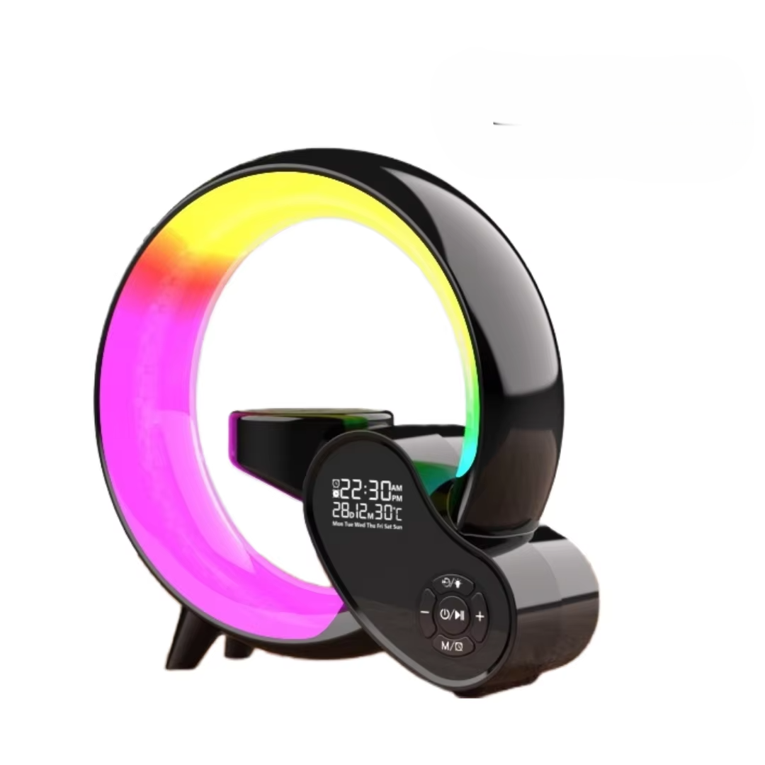 Lampe de chevet Intelligente Multifonction | Chargeur Sans Fil - Ambiance