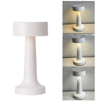Lampe de Table LED Design Premium Blanche fond blanc 3 intensités comparatif — Mon Univers - Mes Lumières