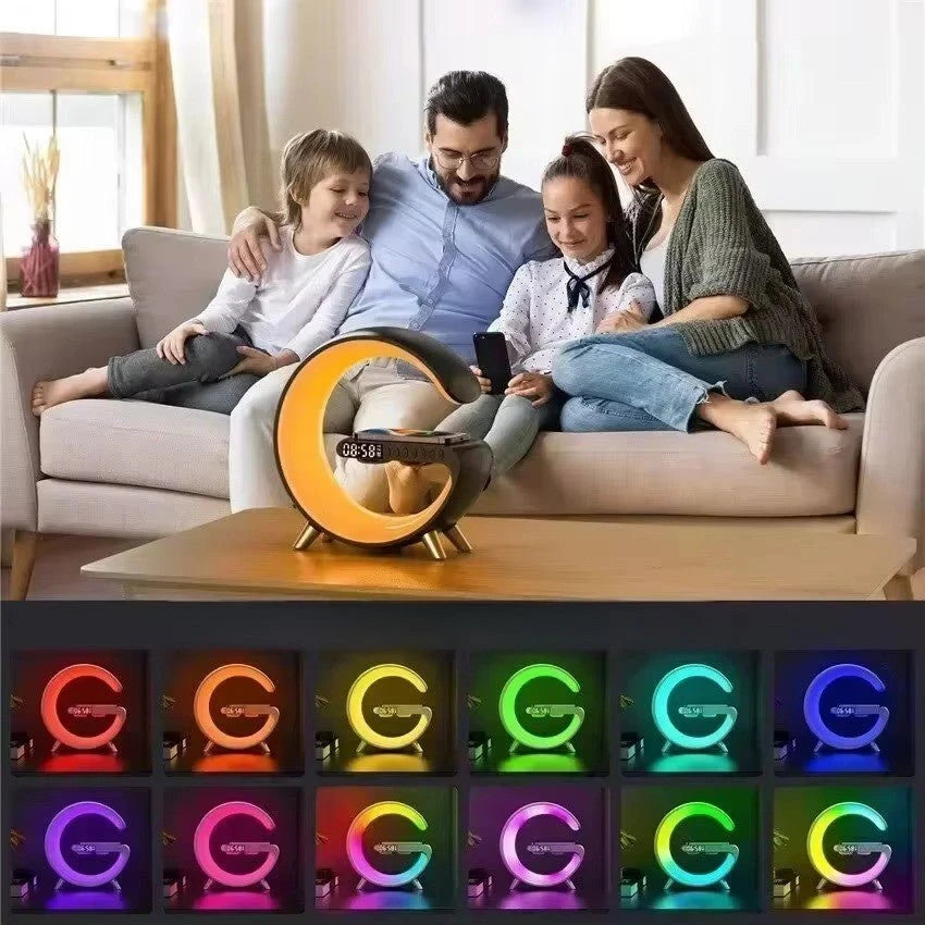 Lampe de chevet LED intelligente famille ambiance salon — Mon Univers - Mes Lumières