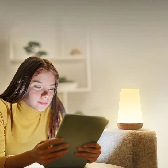 Lampe de chevet tactile RGB éclairage ambiance salon lecture nocturne — Mon Univers - Mes Lumières