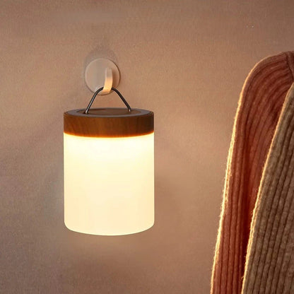 Lampe de chevet tactile RGB ronde suspendue crochet mural usage nomade — Mon Univers - Mes Lumières