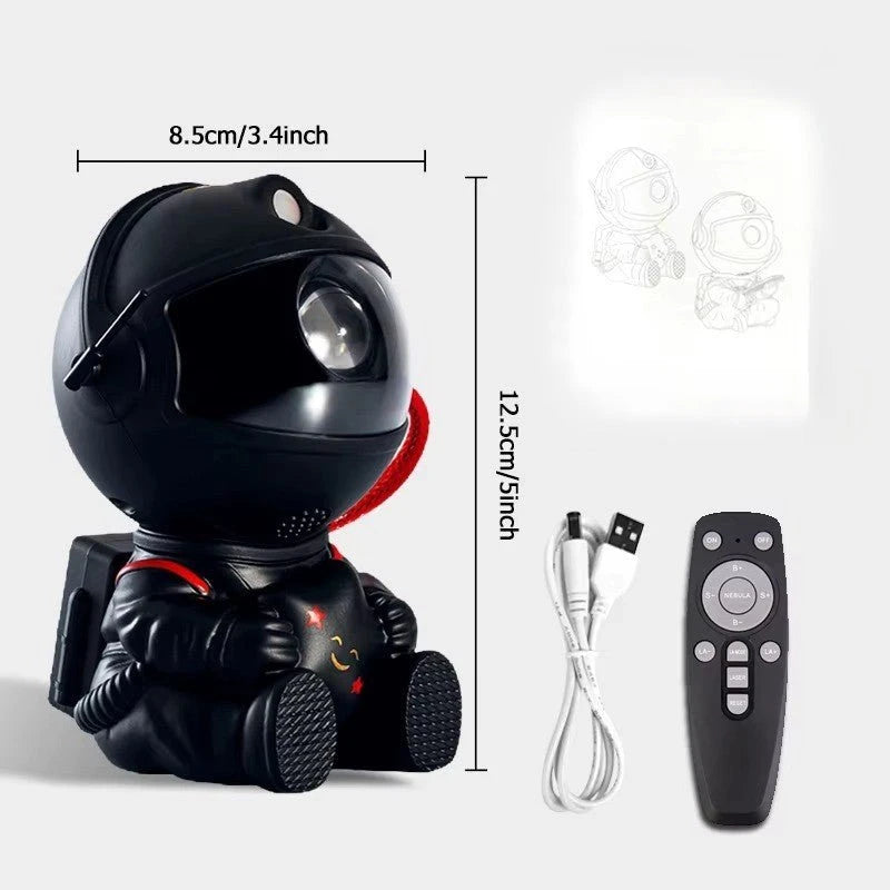Projecteur LED Astronaute UltraBright pack blanc et noir emballage produit — Mon Univers - Mes Lumières
