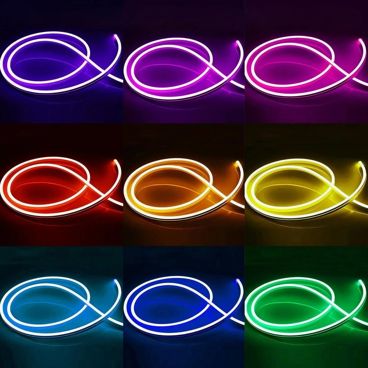 Ruban LED IP65 bleu enroulé flexibilité découpe sécable