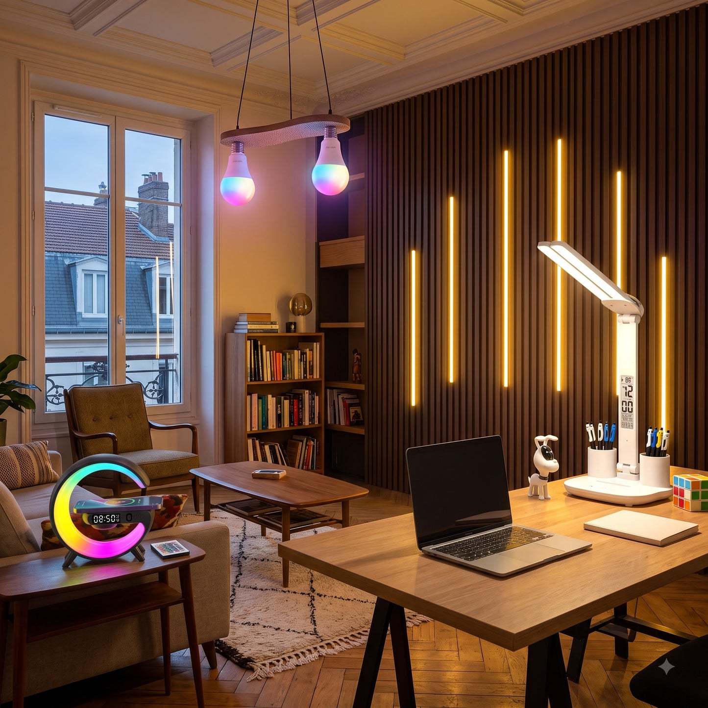 Ampoule LED RGB | Télécommandée 20W 2000 lumens