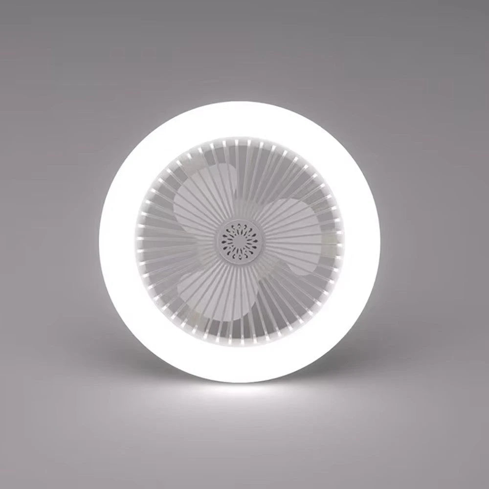Ventilateur de plafond rotatif LED diffuseur de parfum huile essentielle intégré — Mon Univers - Mes Lumières