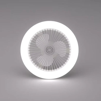 Ventilateur de plafond rotatif LED diffuseur de parfum huile essentielle intégré — Mon Univers - Mes Lumières