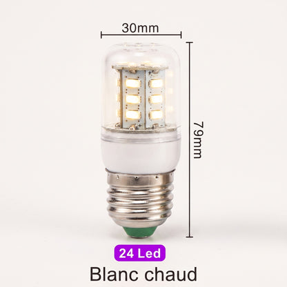 Ampoule LED E27 24 LED blanc chaud pack de 6 — Mon Univers - Mes Lumières