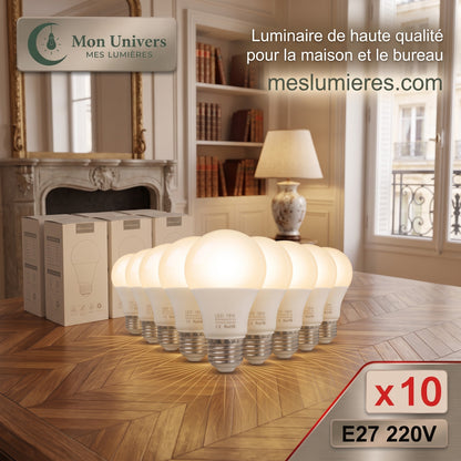 Ampoule LED E27 Dimmable ambiance salon éclairage intérieur — Mon Univers - Mes Lumières
