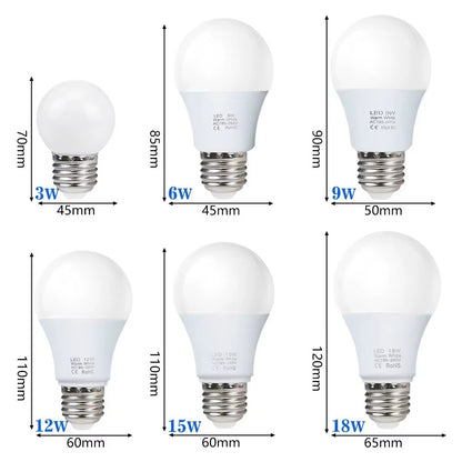 Ampoule LED E27 Dimmable gamme de puissances 3W à 18W présentation — Mon Univers - Mes Lumières