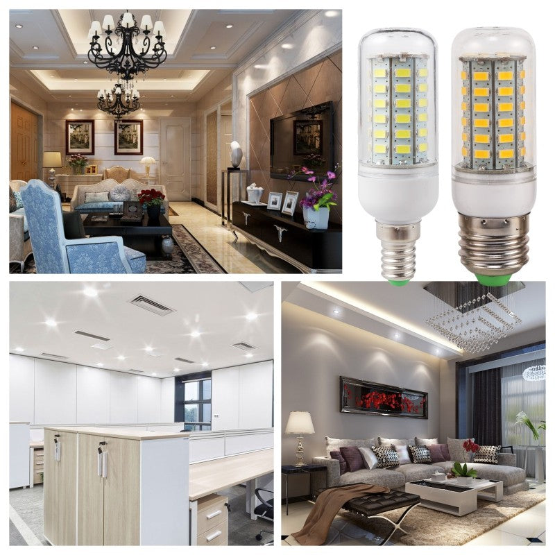 Ampoule LED E14 et E27 ambiance salon et bureau blanc chaud blanc froid — Mon Univers - Mes Lumières