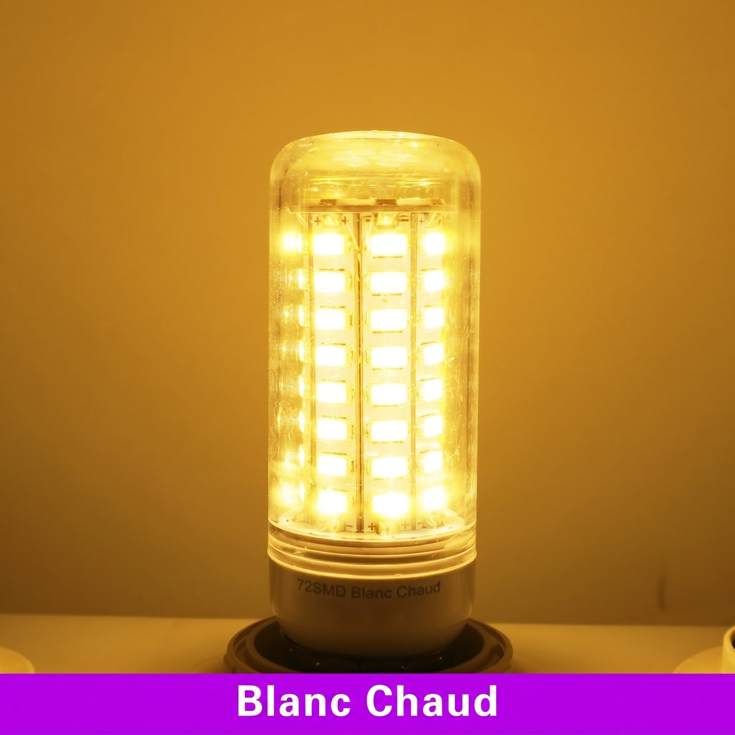 Ampoule LED maïs blanc chaud E14 E27 pack de 6 — Mon Univers - Mes Lumières