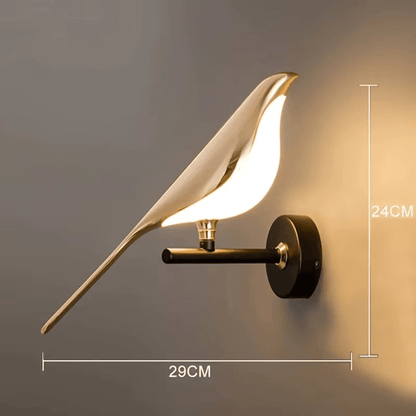 Applique murale en forme d'oiseau | Luminescence - Mon Univers - Mes Lumières