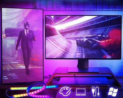 Bande lumineuse LED USB | Anti - Fatigue Visuelle - Mon Univers - Mes Lumières