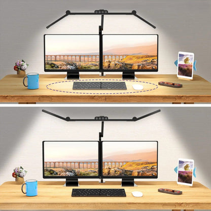 Lampe de Bureau LED | Bras Articulé Anti-Fatigue Oculaire
