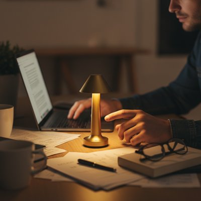 Lampe de bureau LED 