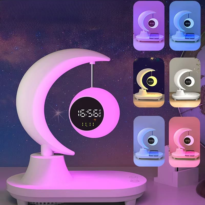 Lampe de chevet design | avec chargeur sans fil PowerLight