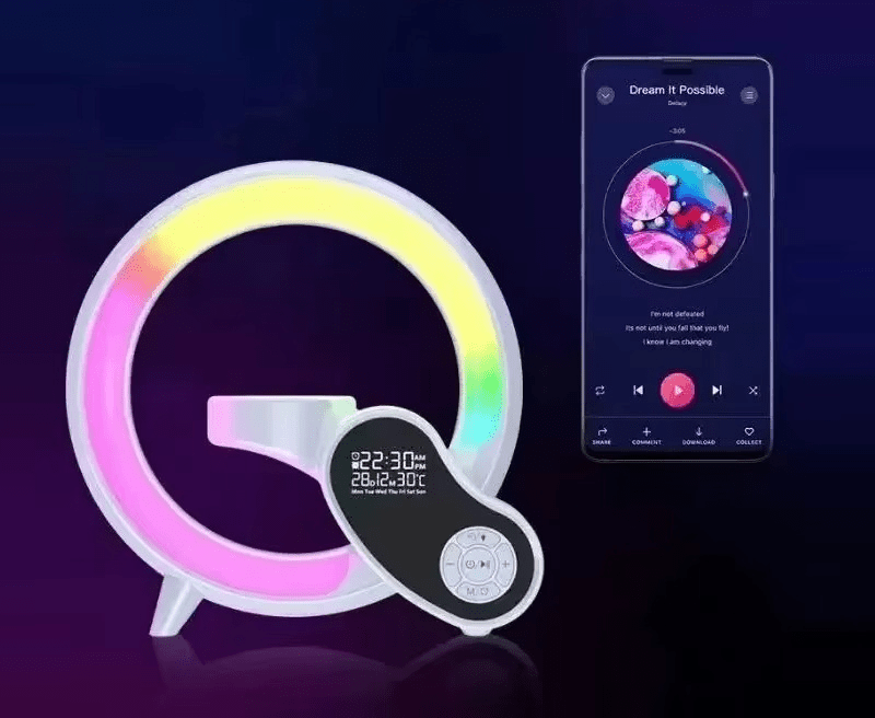 Lampe de chevet | Intelligente 3 - en - 1 - Mon Univers - Mes Lumières