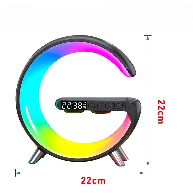 Lampe de chevet LED intelligente | Multifonction avec chargeur sans - fil - Mon Univers - Mes Lumières