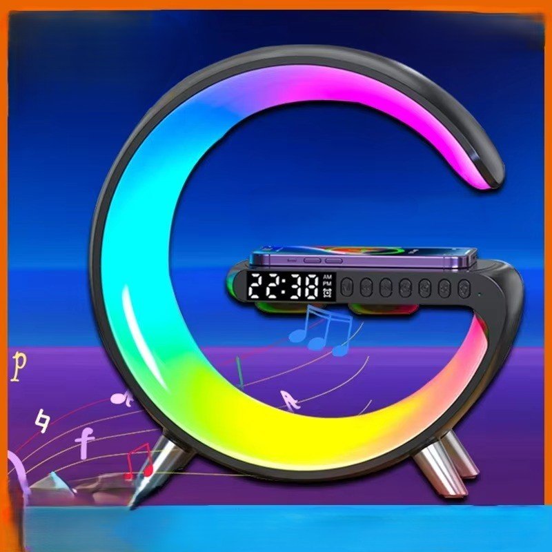 Lampe de chevet LED intelligente | Multifonction avec chargeur sans - fil - Mon Univers - Mes Lumières