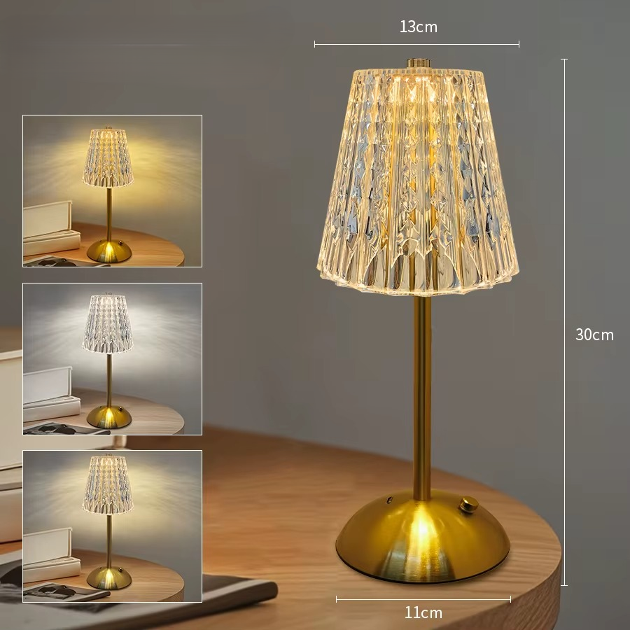 Lampe Table Rechargeable Sans Fil | 8h Autonomie Elegance