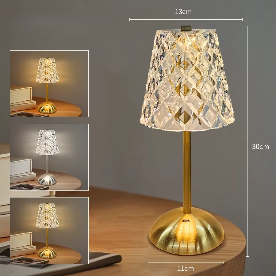 Lampe Table Rechargeable Sans Fil | 8h Autonomie Elegance