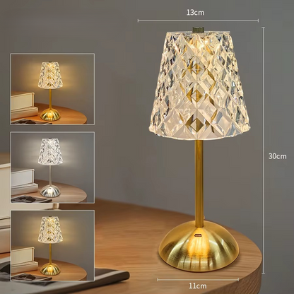 Lampe Table Rechargeable Sans Fil | 8h Autonomie Elegance