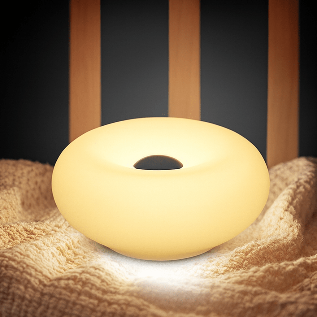 Lampe Donut - ZenAura™ - Blanc - Mon Univers - Mes Lumières