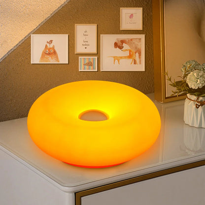 Lampe Donut - ZenAura™ - Orange - Mon Univers - Mes Lumières